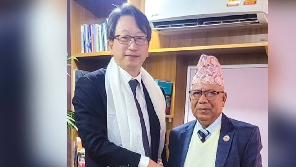 अध्यक्ष नेपाल र जापानी प्रतिनिधिमण्डलबीच भेट